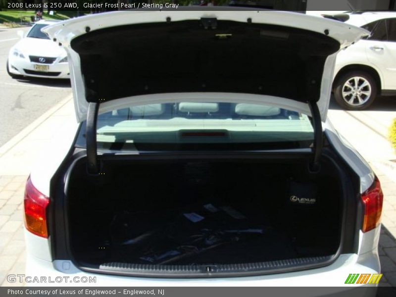 Glacier Frost Pearl / Sterling Gray 2008 Lexus IS 250 AWD