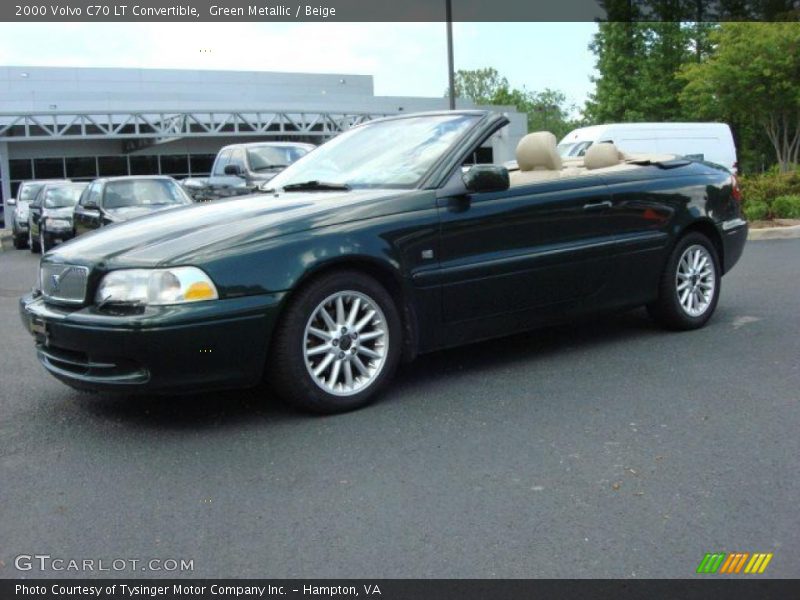 Front 3/4 View of 2000 C70 LT Convertible