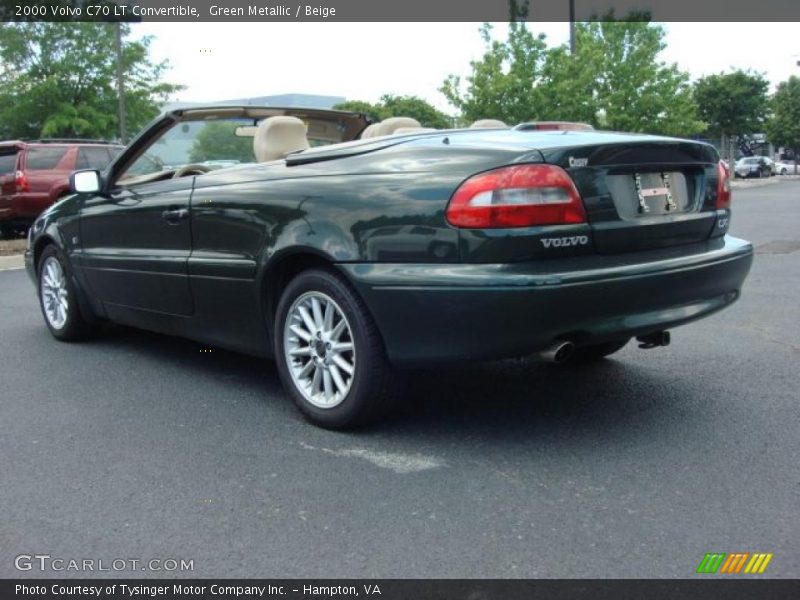 Green Metallic / Beige 2000 Volvo C70 LT Convertible