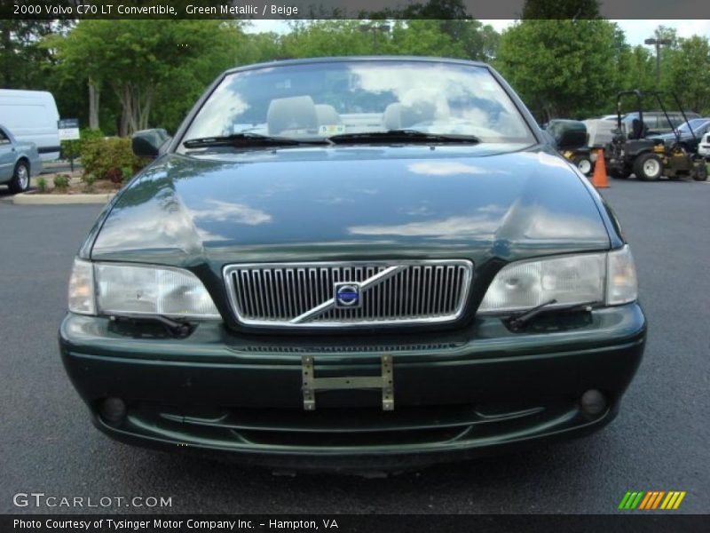 Green Metallic / Beige 2000 Volvo C70 LT Convertible