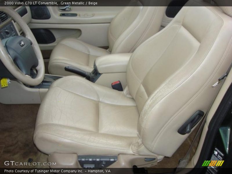  2000 C70 LT Convertible Beige Interior