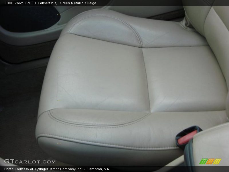Green Metallic / Beige 2000 Volvo C70 LT Convertible