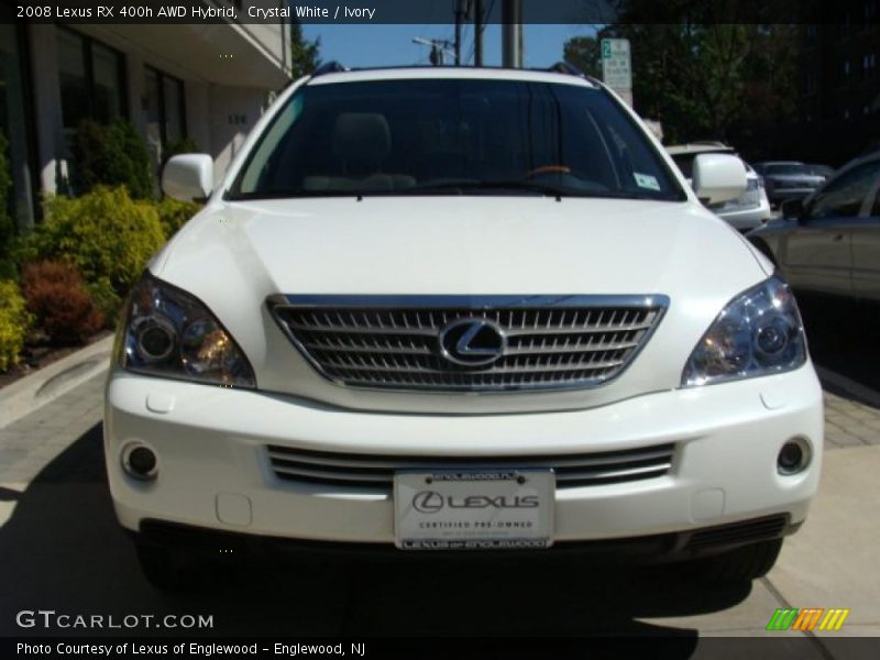 Crystal White / Ivory 2008 Lexus RX 400h AWD Hybrid