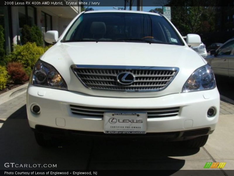 Crystal White / Ivory 2008 Lexus RX 400h AWD Hybrid