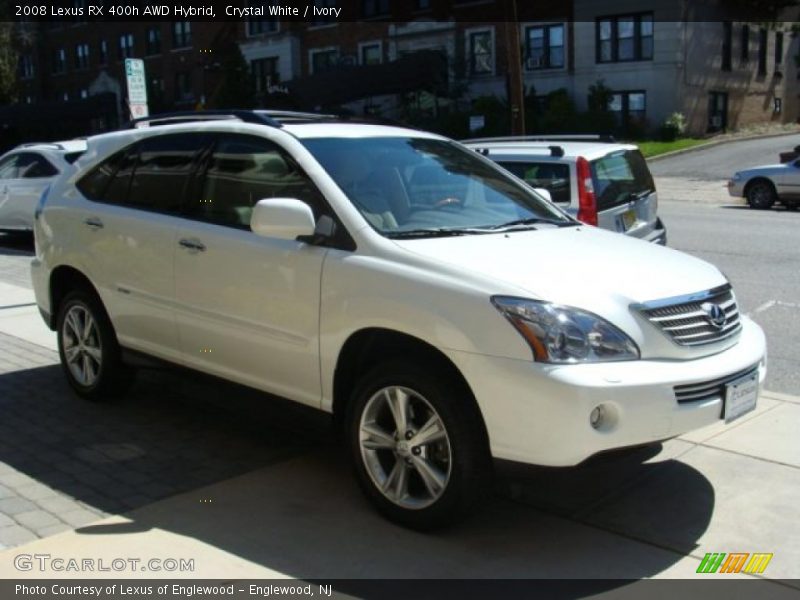 Crystal White / Ivory 2008 Lexus RX 400h AWD Hybrid