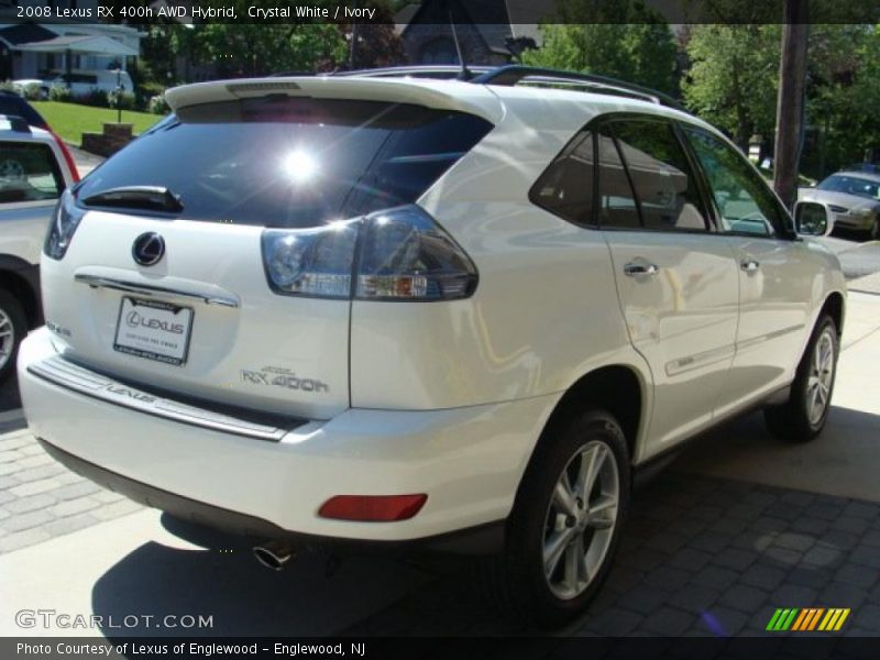 Crystal White / Ivory 2008 Lexus RX 400h AWD Hybrid