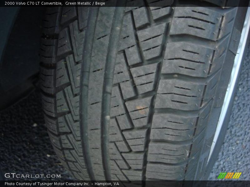 Green Metallic / Beige 2000 Volvo C70 LT Convertible