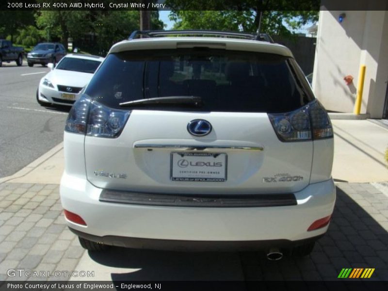 Crystal White / Ivory 2008 Lexus RX 400h AWD Hybrid