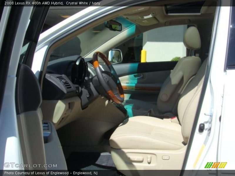 Crystal White / Ivory 2008 Lexus RX 400h AWD Hybrid