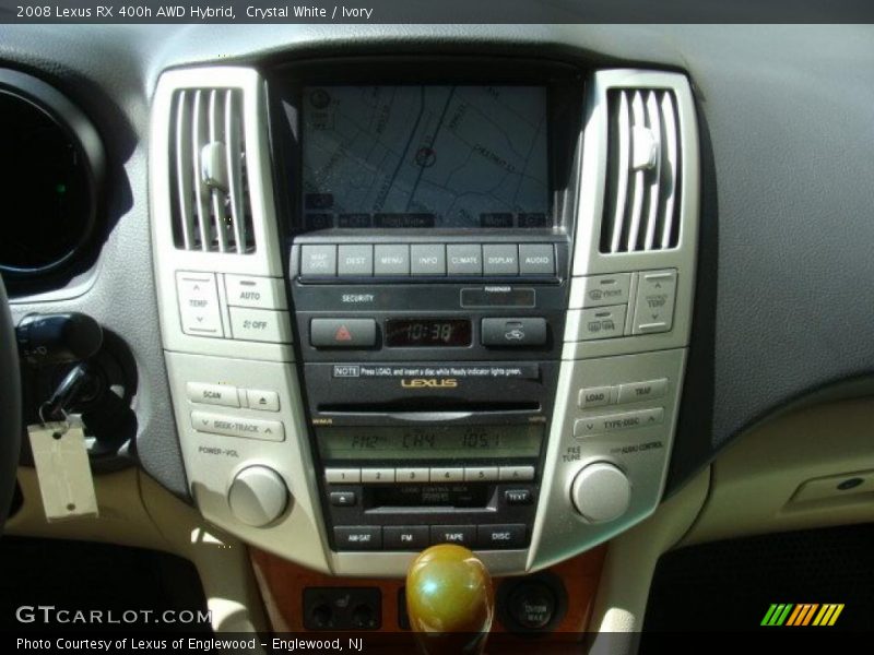 Crystal White / Ivory 2008 Lexus RX 400h AWD Hybrid
