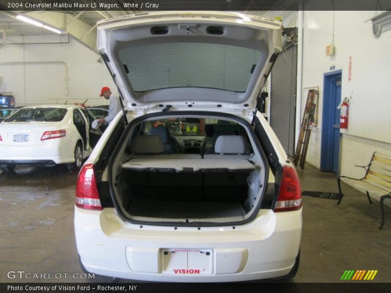 White / Gray 2004 Chevrolet Malibu Maxx LS Wagon