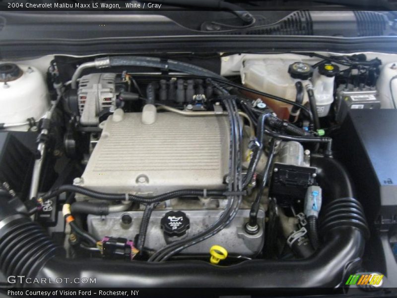 White / Gray 2004 Chevrolet Malibu Maxx LS Wagon