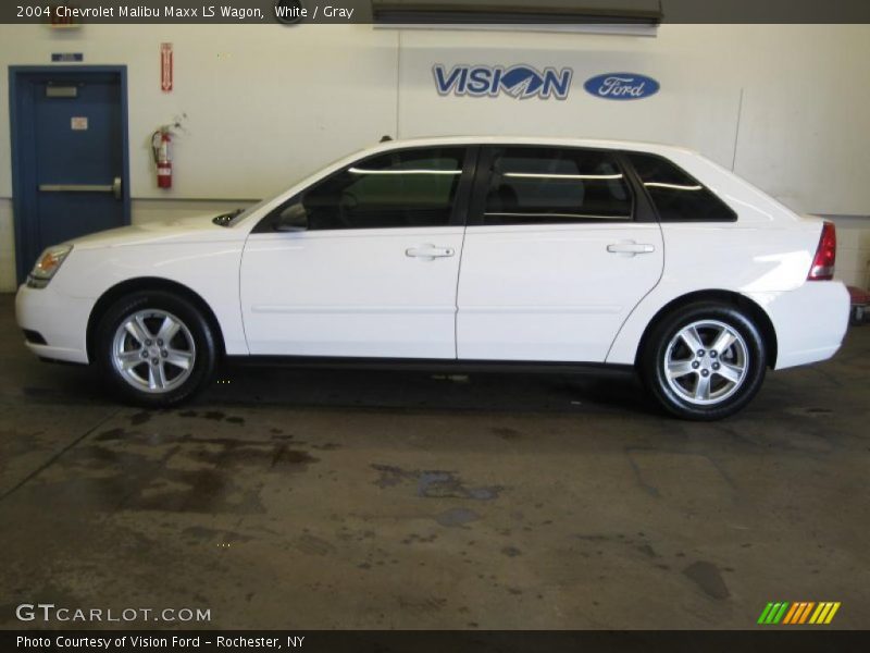 White / Gray 2004 Chevrolet Malibu Maxx LS Wagon