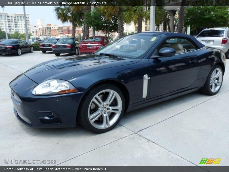 Front 3/4 View of 2008 XK XKR Convertible