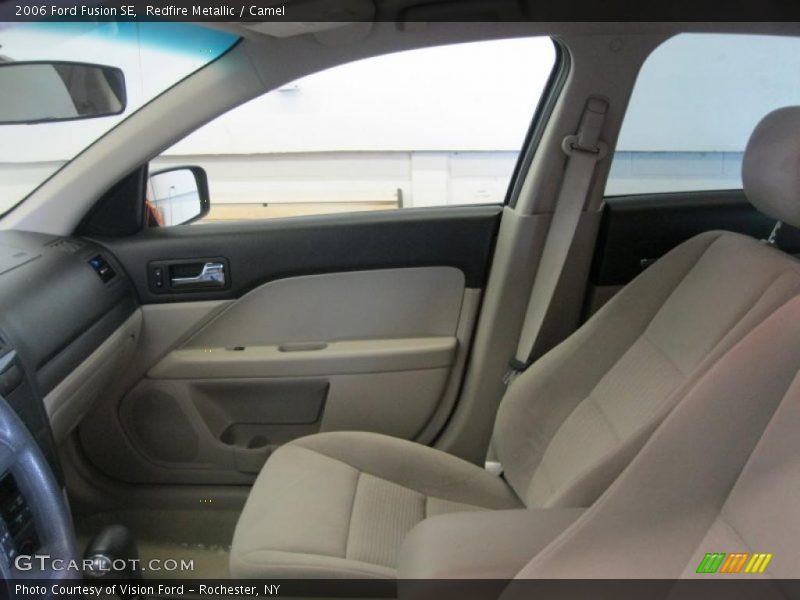 Redfire Metallic / Camel 2006 Ford Fusion SE