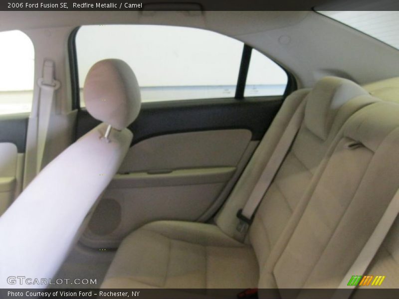 Redfire Metallic / Camel 2006 Ford Fusion SE