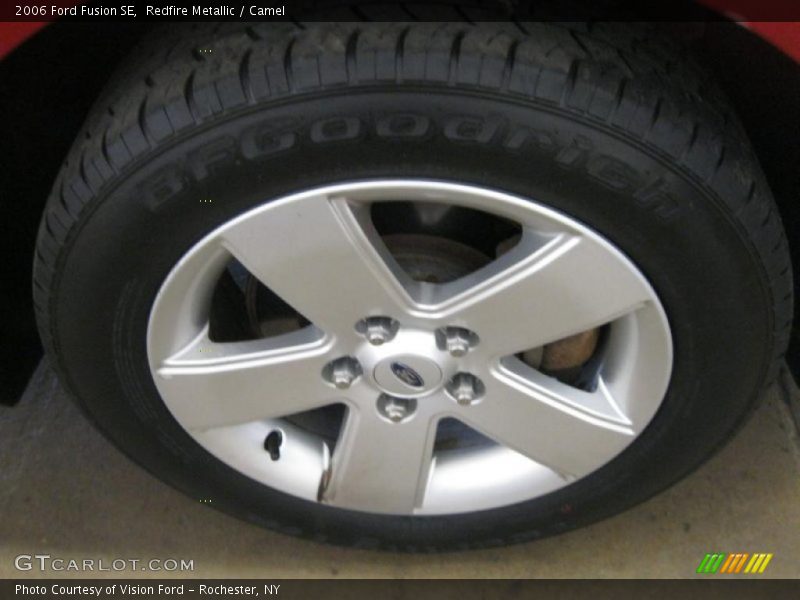 Redfire Metallic / Camel 2006 Ford Fusion SE