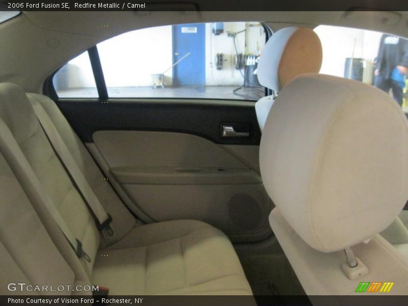 Redfire Metallic / Camel 2006 Ford Fusion SE
