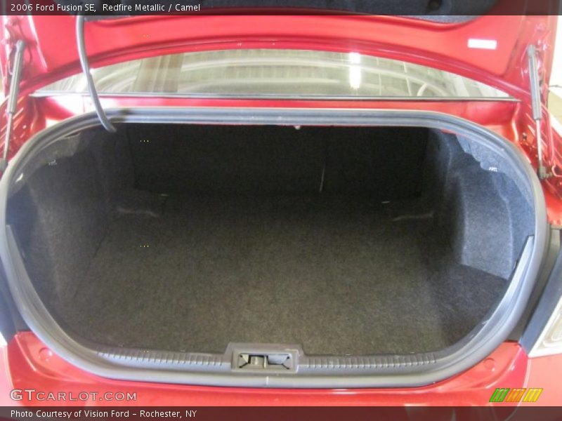 Redfire Metallic / Camel 2006 Ford Fusion SE