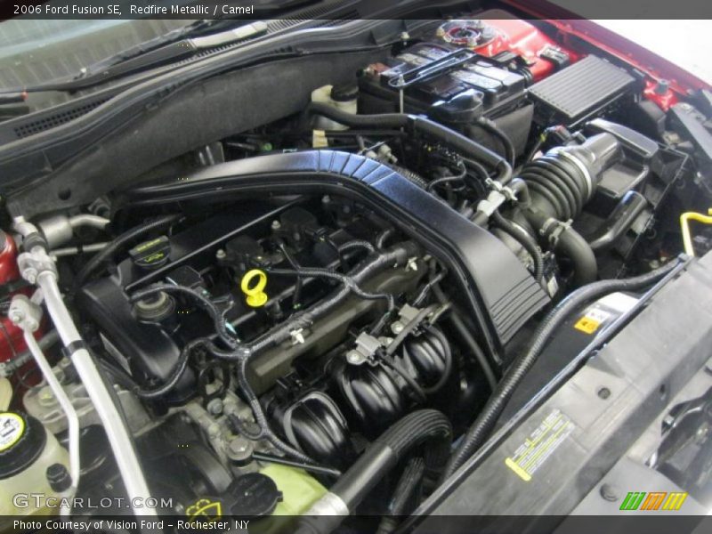 Redfire Metallic / Camel 2006 Ford Fusion SE