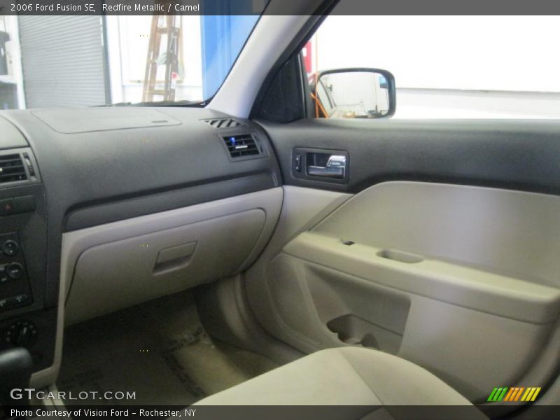 Redfire Metallic / Camel 2006 Ford Fusion SE