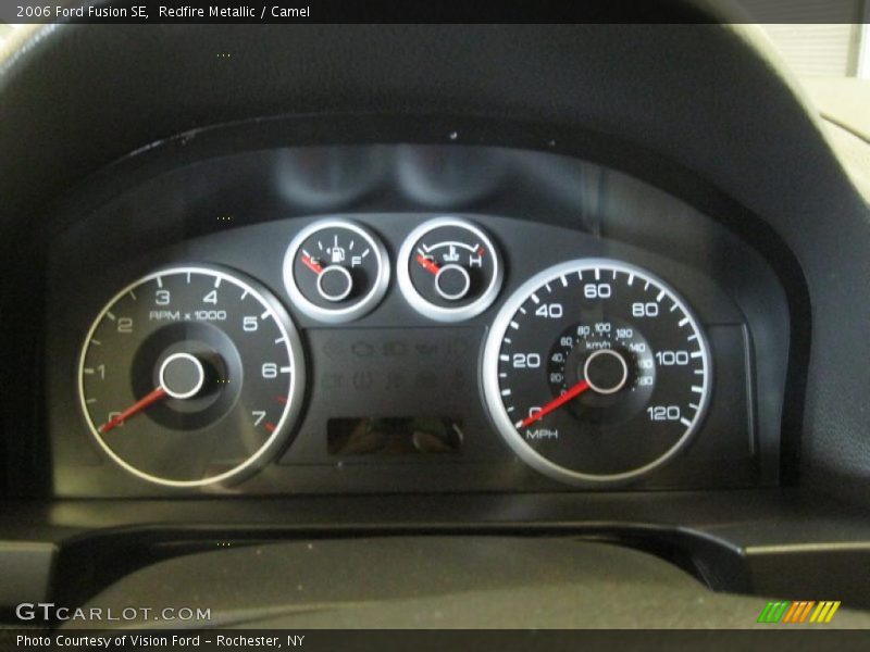 Redfire Metallic / Camel 2006 Ford Fusion SE