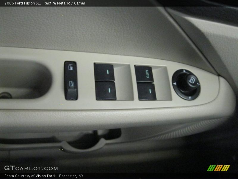 Redfire Metallic / Camel 2006 Ford Fusion SE