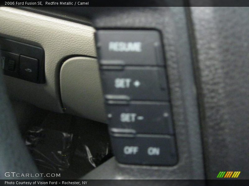 Redfire Metallic / Camel 2006 Ford Fusion SE