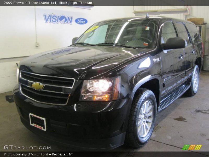 Black / Light Titanium 2009 Chevrolet Tahoe Hybrid 4x4