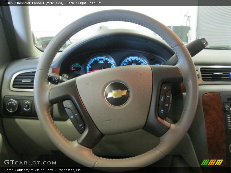 Black / Light Titanium 2009 Chevrolet Tahoe Hybrid 4x4