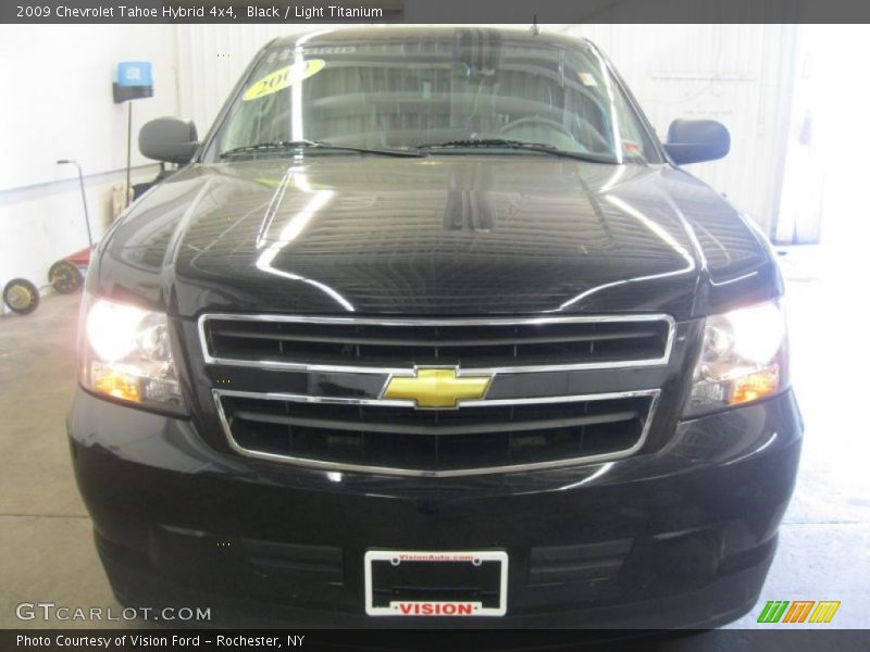 Black / Light Titanium 2009 Chevrolet Tahoe Hybrid 4x4