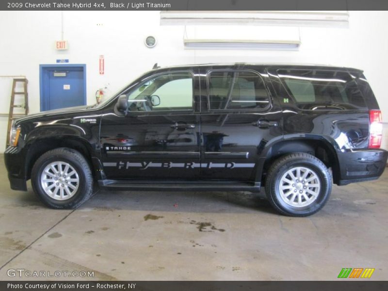 Black / Light Titanium 2009 Chevrolet Tahoe Hybrid 4x4