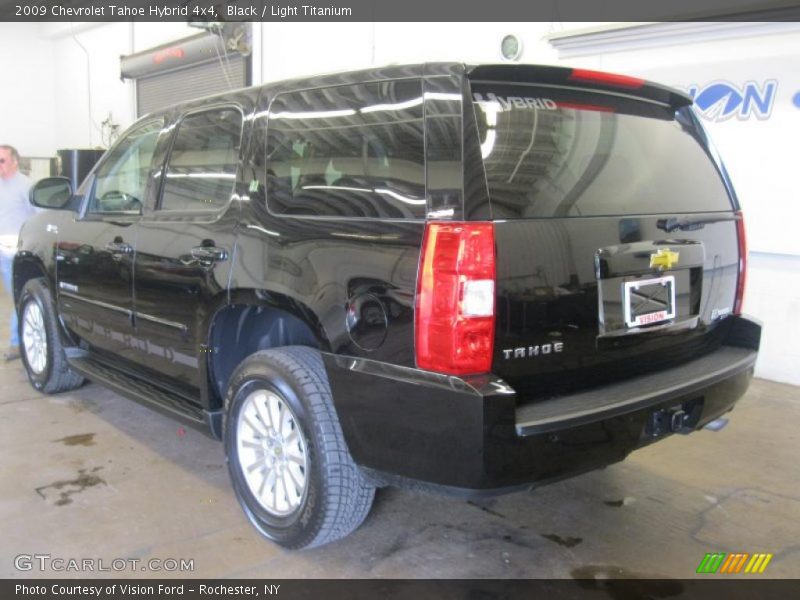 Black / Light Titanium 2009 Chevrolet Tahoe Hybrid 4x4
