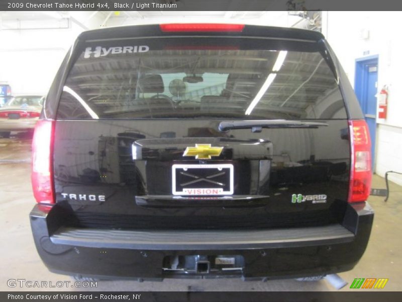 Black / Light Titanium 2009 Chevrolet Tahoe Hybrid 4x4