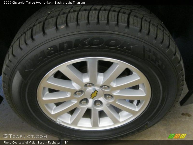 Black / Light Titanium 2009 Chevrolet Tahoe Hybrid 4x4
