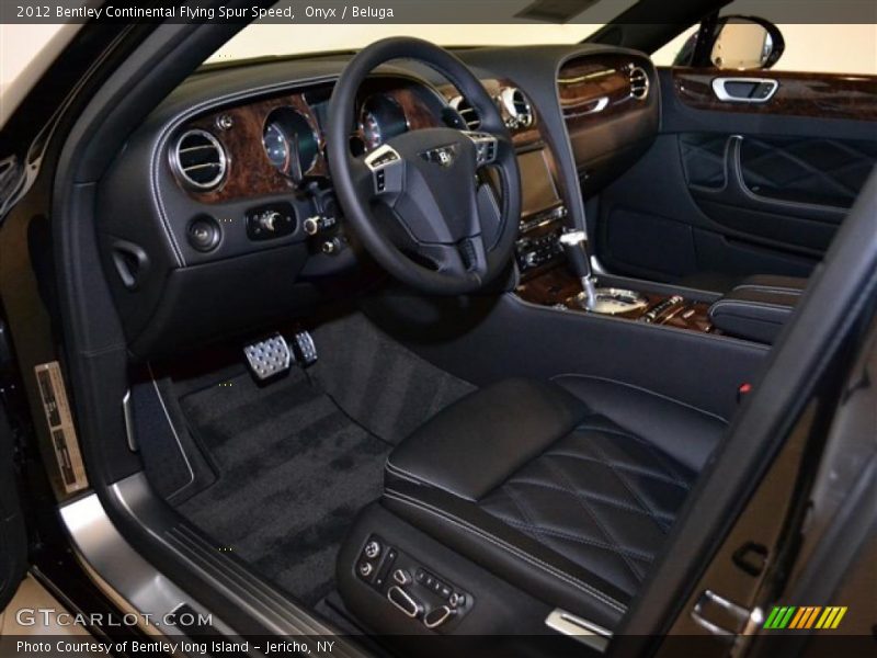  2012 Continental Flying Spur Speed Beluga Interior