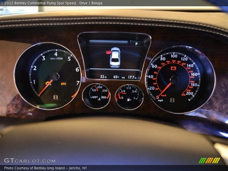  2012 Continental Flying Spur Speed Speed Gauges