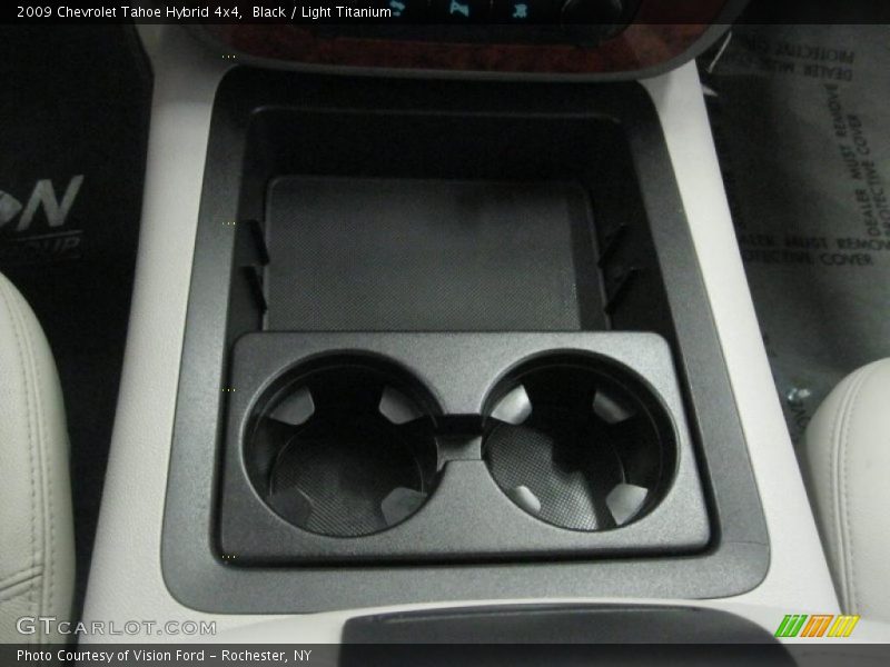 Black / Light Titanium 2009 Chevrolet Tahoe Hybrid 4x4