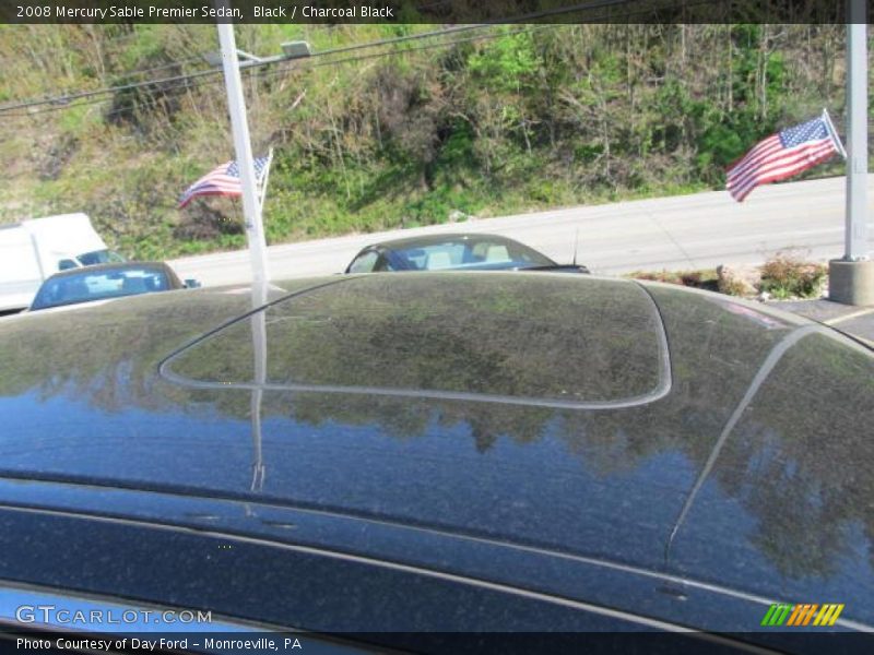 Black / Charcoal Black 2008 Mercury Sable Premier Sedan