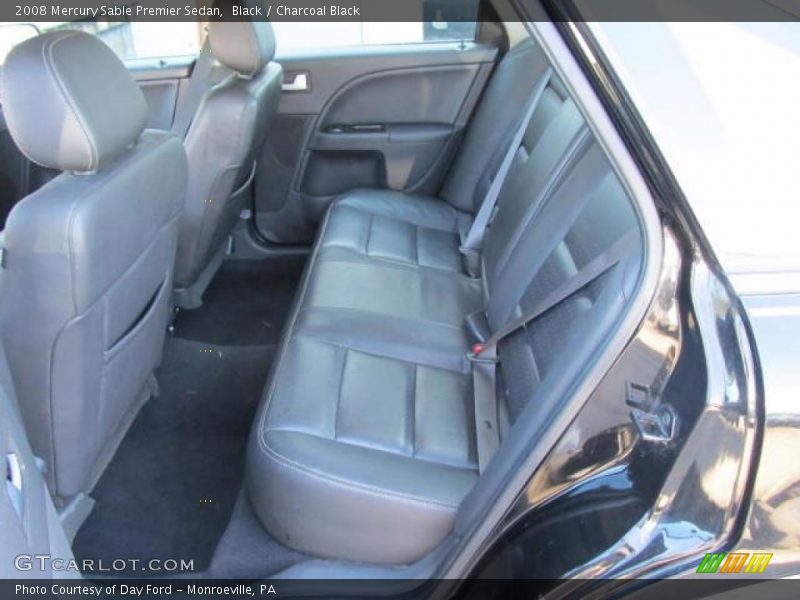 Black / Charcoal Black 2008 Mercury Sable Premier Sedan