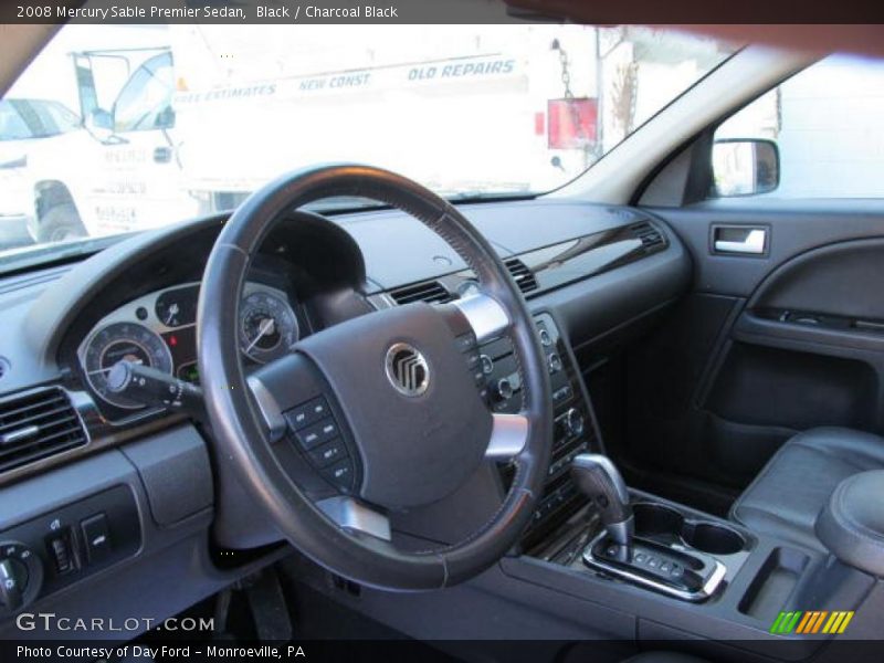 Black / Charcoal Black 2008 Mercury Sable Premier Sedan