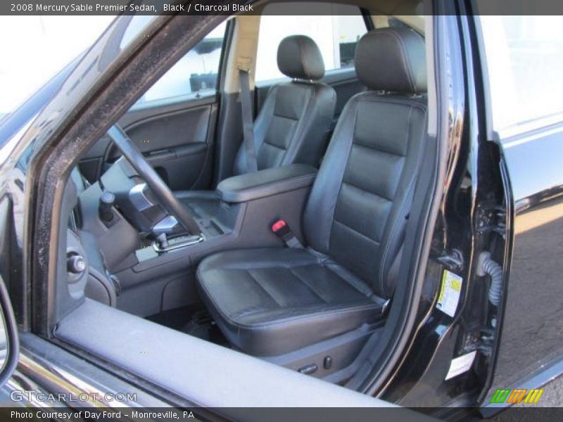 Black / Charcoal Black 2008 Mercury Sable Premier Sedan