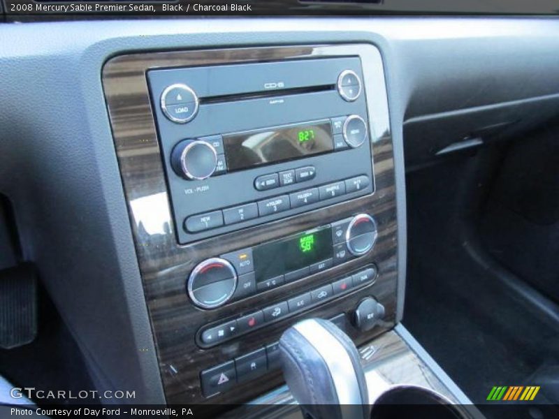 Black / Charcoal Black 2008 Mercury Sable Premier Sedan