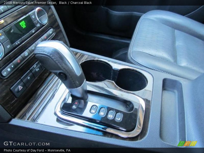 Black / Charcoal Black 2008 Mercury Sable Premier Sedan
