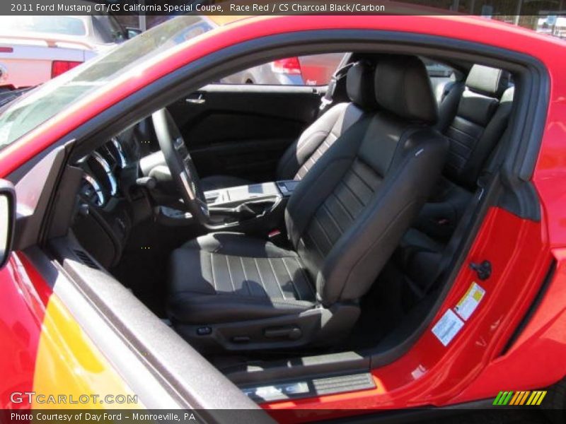 Race Red / CS Charcoal Black/Carbon 2011 Ford Mustang GT/CS California Special Coupe