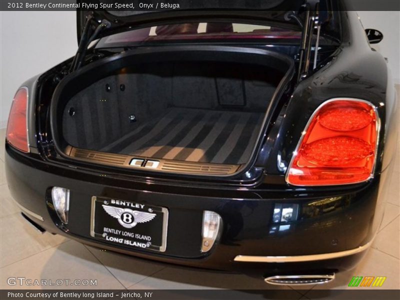  2012 Continental Flying Spur Speed Trunk