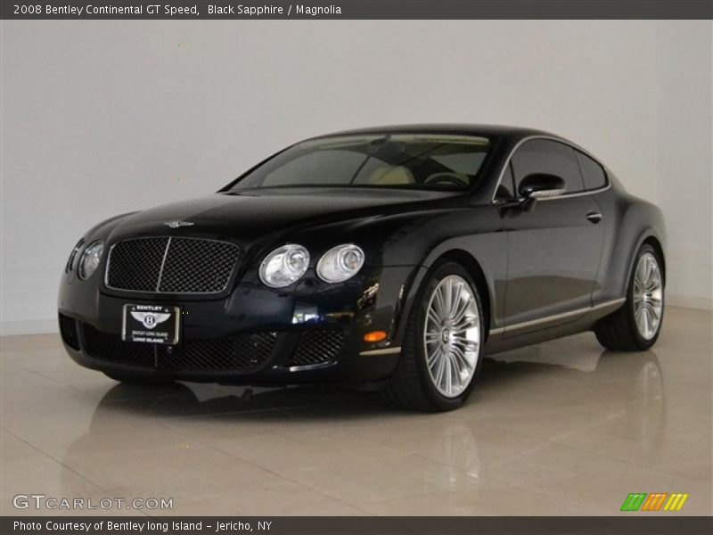 Black Sapphire / Magnolia 2008 Bentley Continental GT Speed