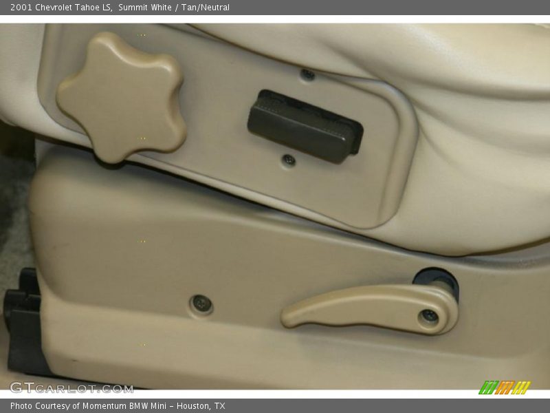 Summit White / Tan/Neutral 2001 Chevrolet Tahoe LS