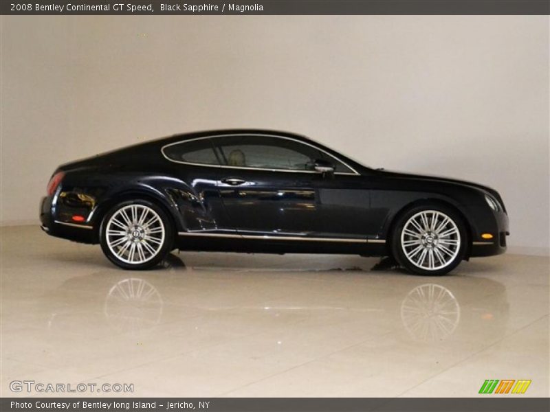 Black Sapphire / Magnolia 2008 Bentley Continental GT Speed
