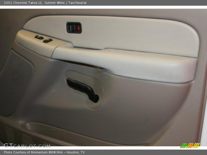 Summit White / Tan/Neutral 2001 Chevrolet Tahoe LS